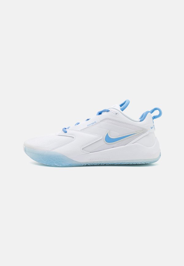 Nike Performance ZOOM HYPERACE 3 UNISEX - Volleyball shoes - white/valor blue/photon dust