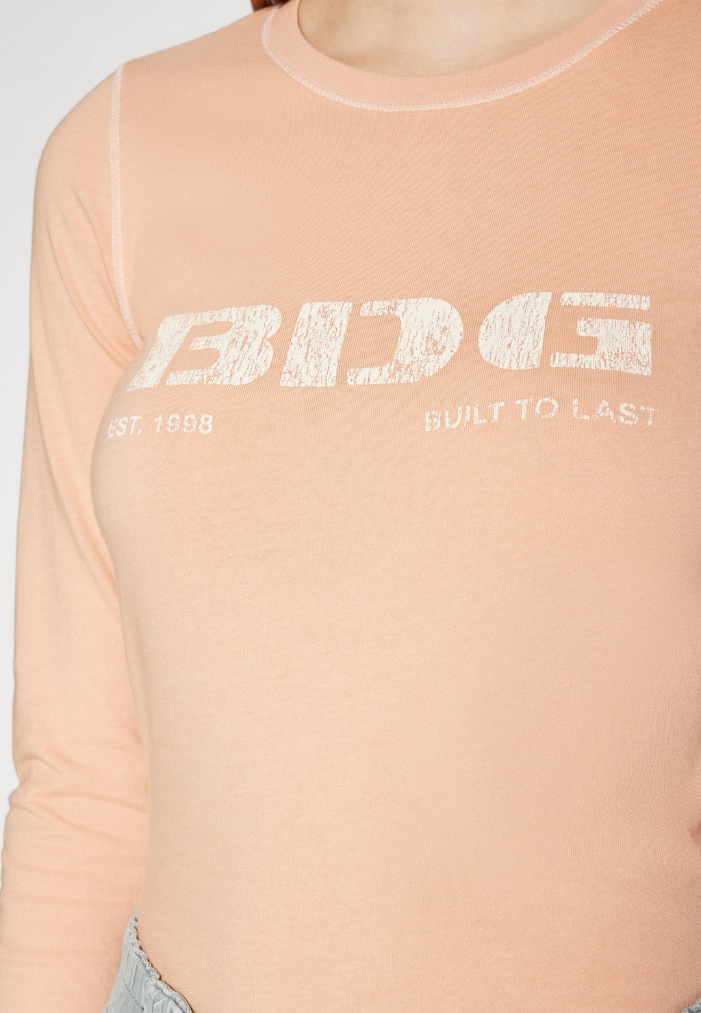 BDG Urban Outfitters STENCIL LOGO BABY TEE