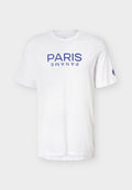 Nike Performance PSG CITY TEE - Club wear - white/old royal