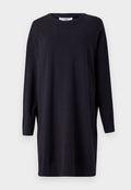 LONG SLEEVE CREW NECK DRESS Media 1