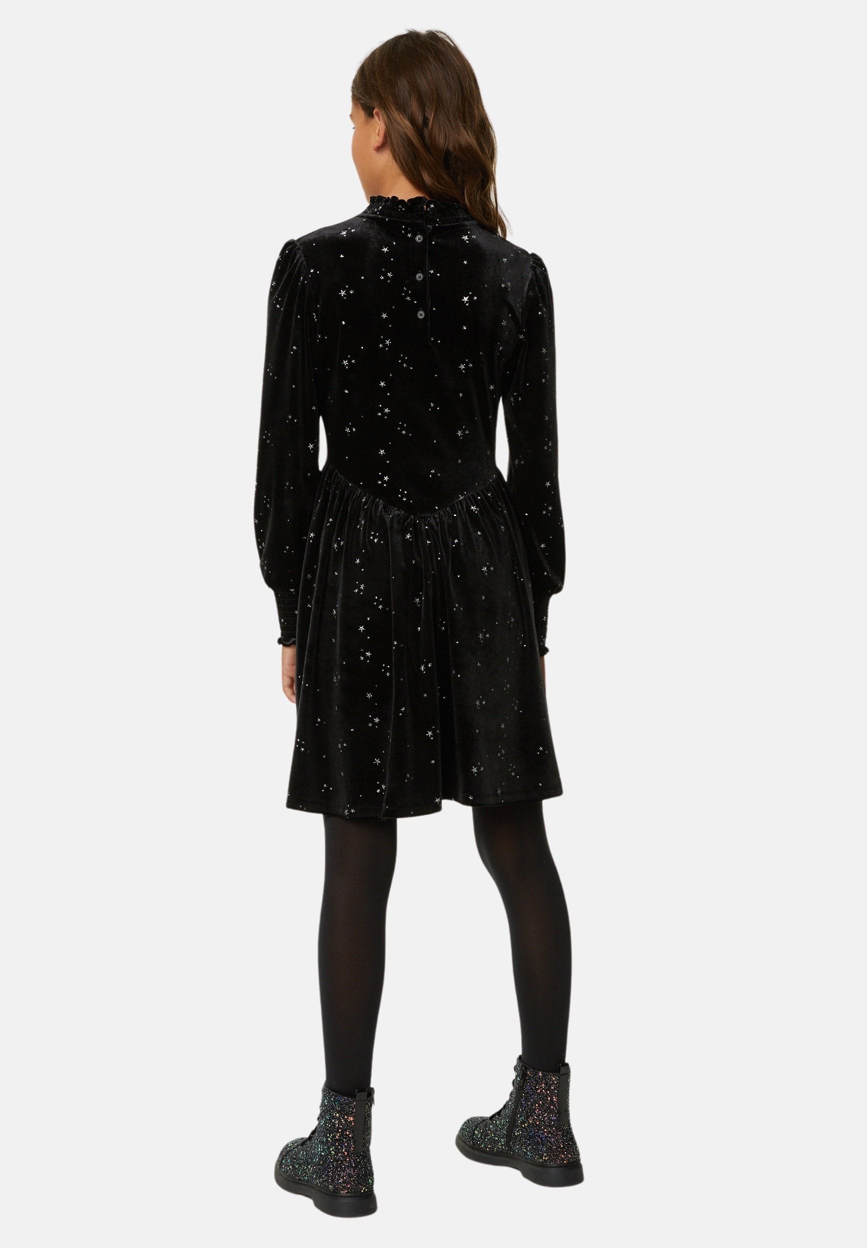 Marks & Spencer VELVET GLITTER STAR DRESS
