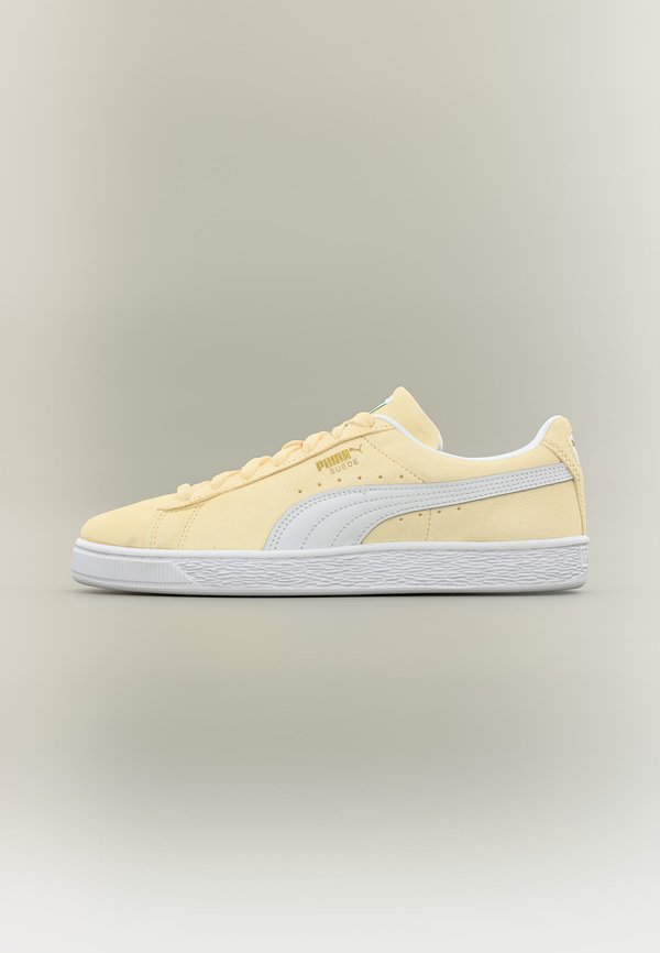 Puma SUEDE CLASSIC UNISEX - Trainers - buttercream/white