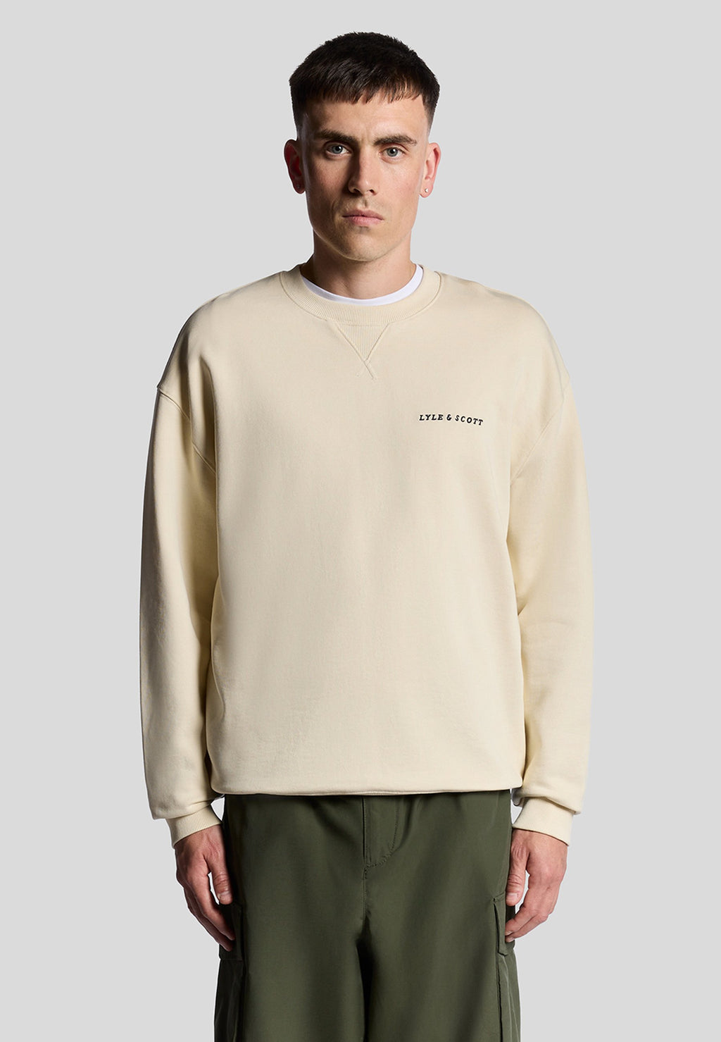Lyle & Scott SCRIPT CREW NECK