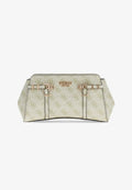 Guess LEONA LOGO UMHÄNGE - Cross body bag - grün