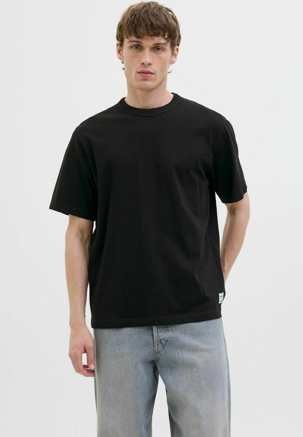 Jack & Jones Plain - Basic T-shirt - black