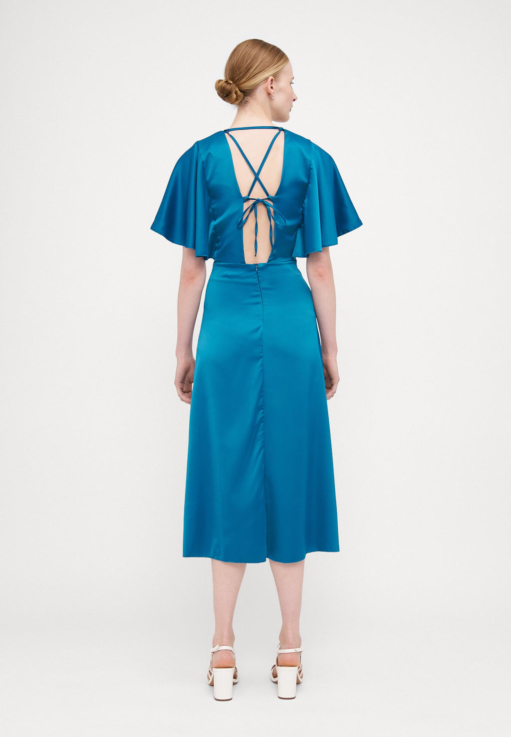 WAL G TALL JOLIE FLOWY SLEEVE MIDI