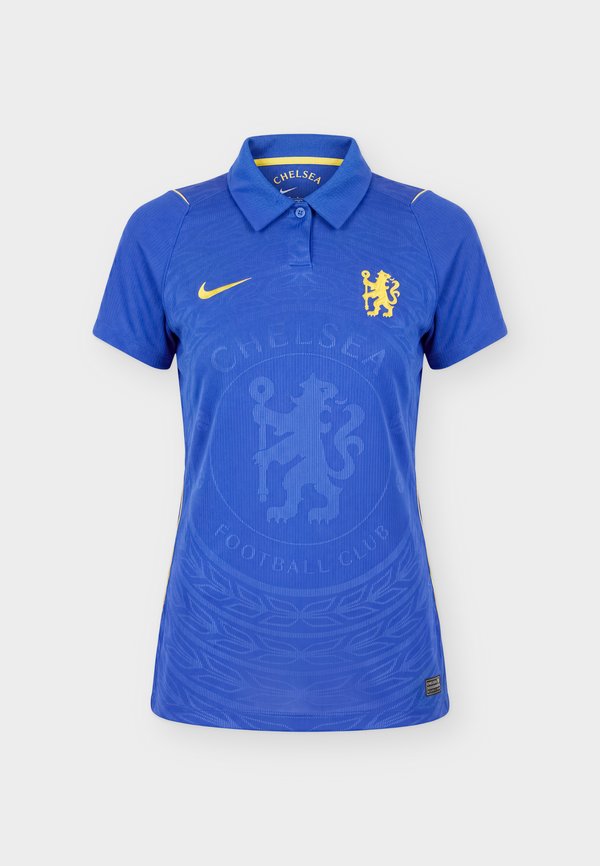 Nike Performance CFC W NK DF JSY SS STAD HM - Club wear - bright blue/midwest gold/(midwest gold) (full sponsor)