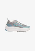 Calvin Klein CHUNKY RUN LACEUP STRIPE NY - Trainers - cloudburst misty blue light