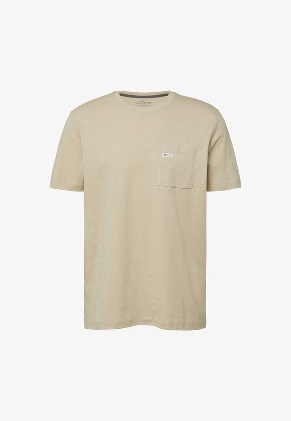 s.Oliver T-SHIRT - Basic T-shirt - beige