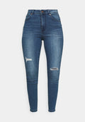 Vero Moda Petite VMSOPHIA  - Jeggings - medium blue denim