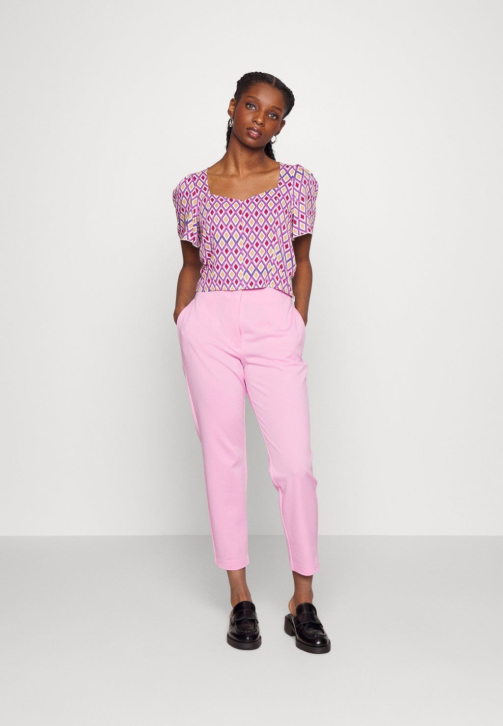 ONLJADA-MERLE CIGARETTE PANTS  Media 2