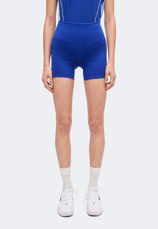 Nike Performance NIKECOURT WOMEN'S TENNIS SHORTS WITH POCKETS - Leggings - old royal/white