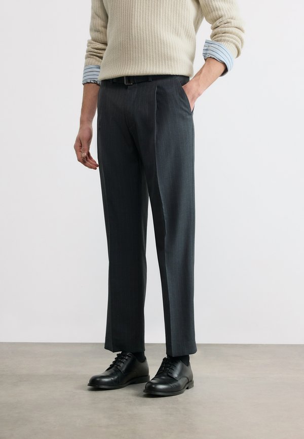 Calvin Klein STRAIGHT PINSTRIPE BELTED