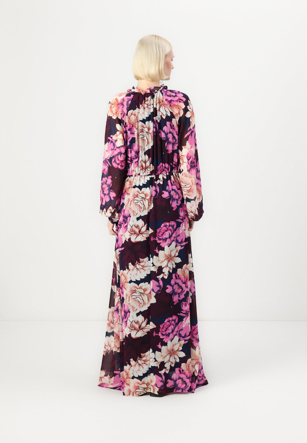 VILA VIEMME HIGH NECK MAXI DRESS