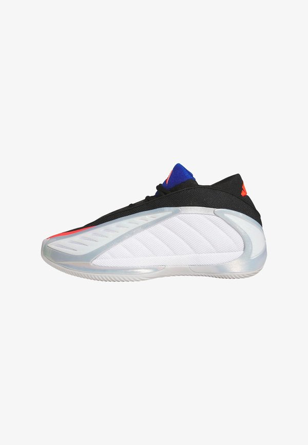 adidas Performance ANTHONY EDWARDS 2 UNISEX - Basketball shoes - cloud white   lucid red   silver metallic