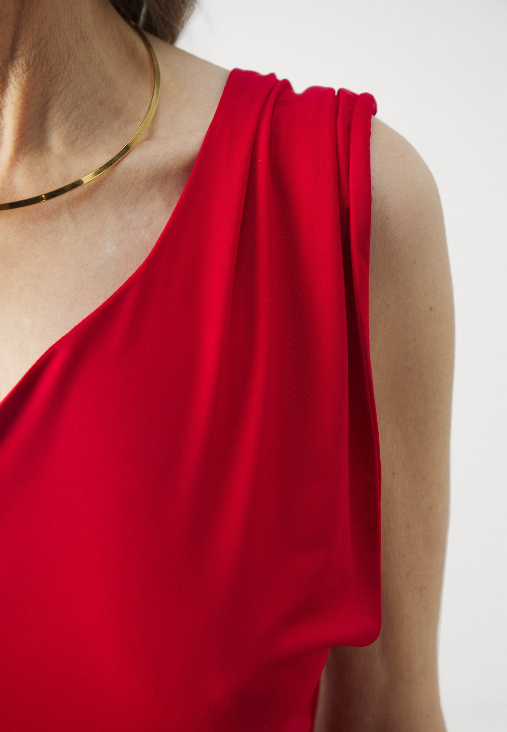 HABEY CLUB ASYMMETRICAL LONG DRESS