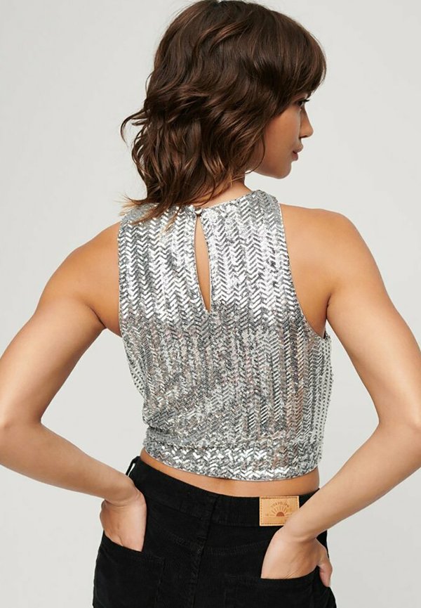 Superdry & Co SLEEVELESS SEQUIN RACER