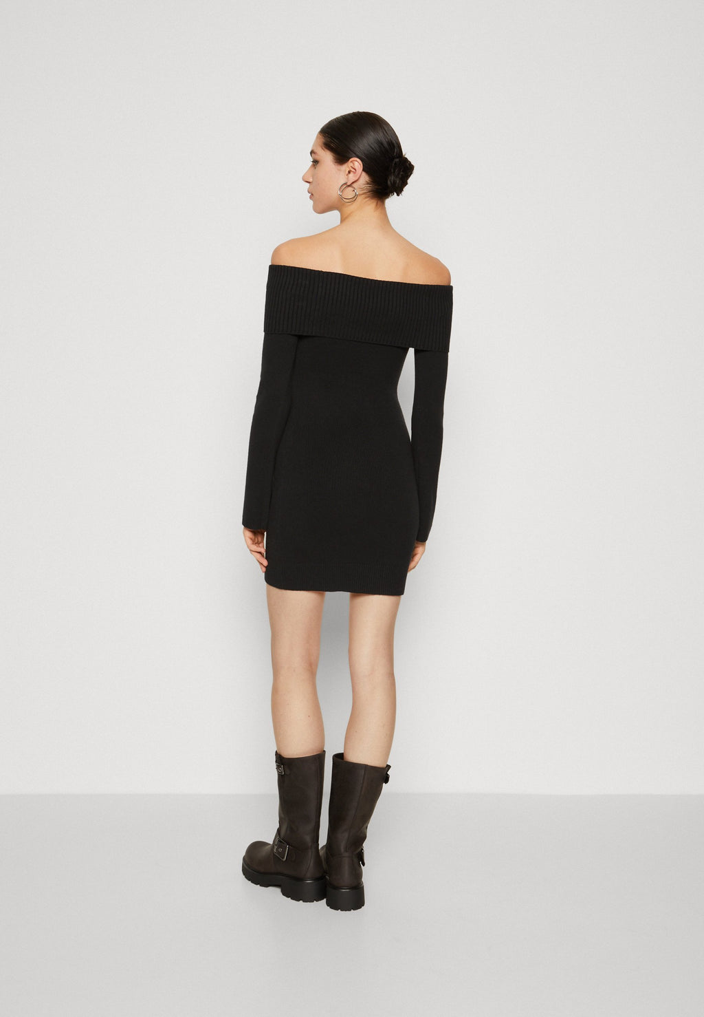 Hollister Co. OFF THE SHOULDER SWEATER DRESS