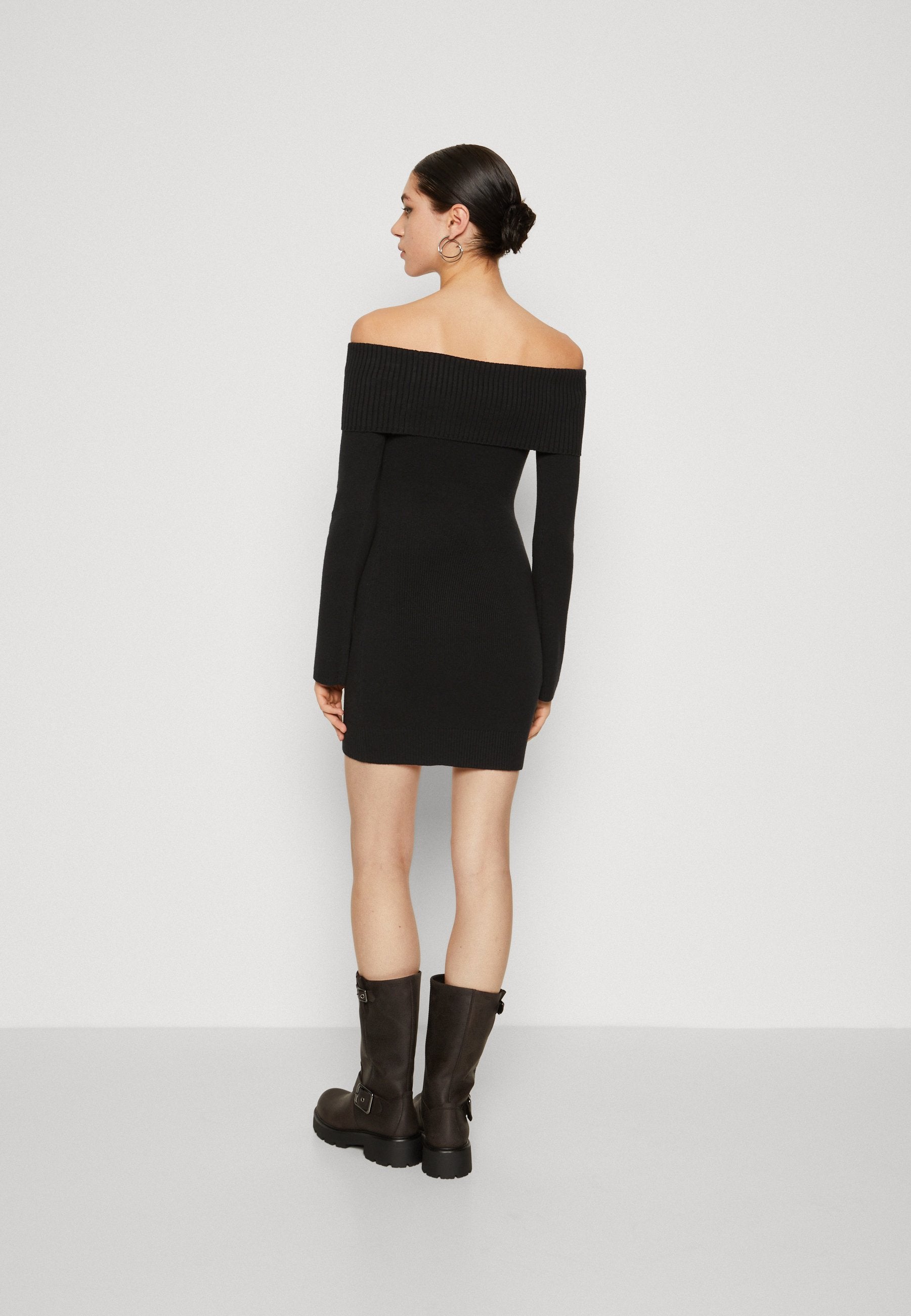 Hollister Co. OFF THE SHOULDER SWEATER DRESS