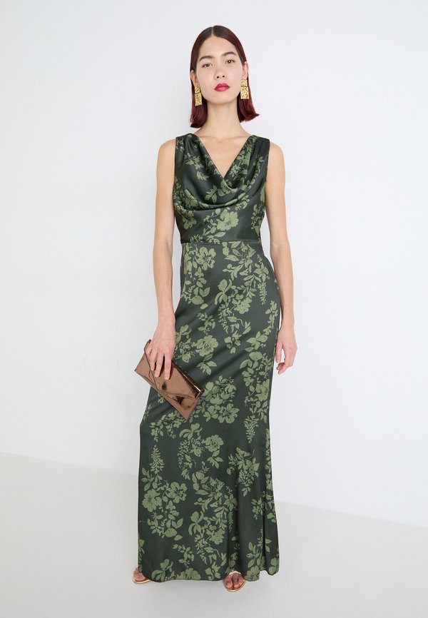WAL G. AUTUMN WEDDING ANNA COWL NECK