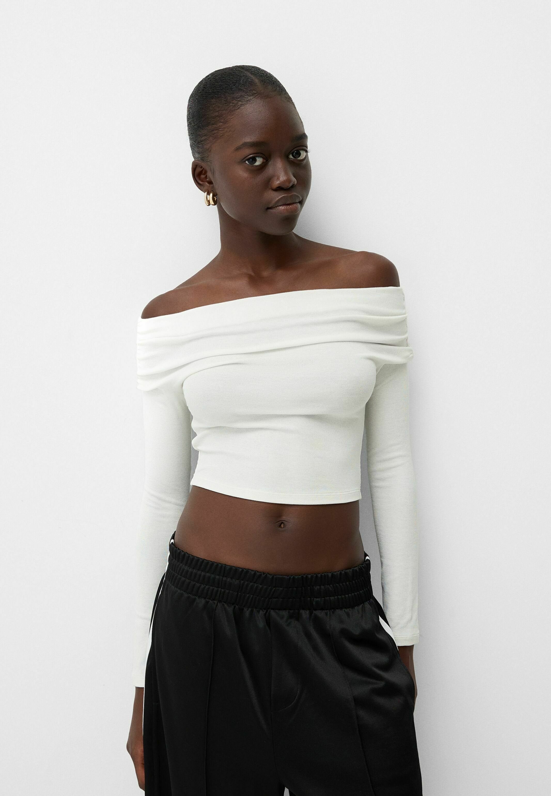 Bershka GATHERED BARDOT