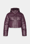 Fabletics ESSENTIAL CROPPED HOODED PUFFER
