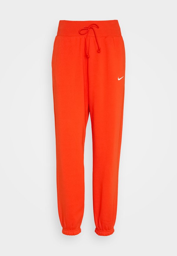 Nike Sportswear W PHNX FLC HR OS - Tracksuit bottoms - picante red/sail