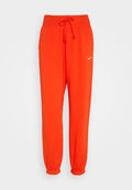 Nike Sportswear W PHNX FLC HR OS - Tracksuit bottoms - picante red/sail