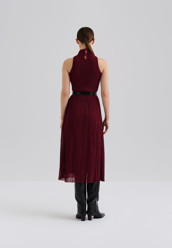 Malina NESSA HALTERNECK MIDI DRESS