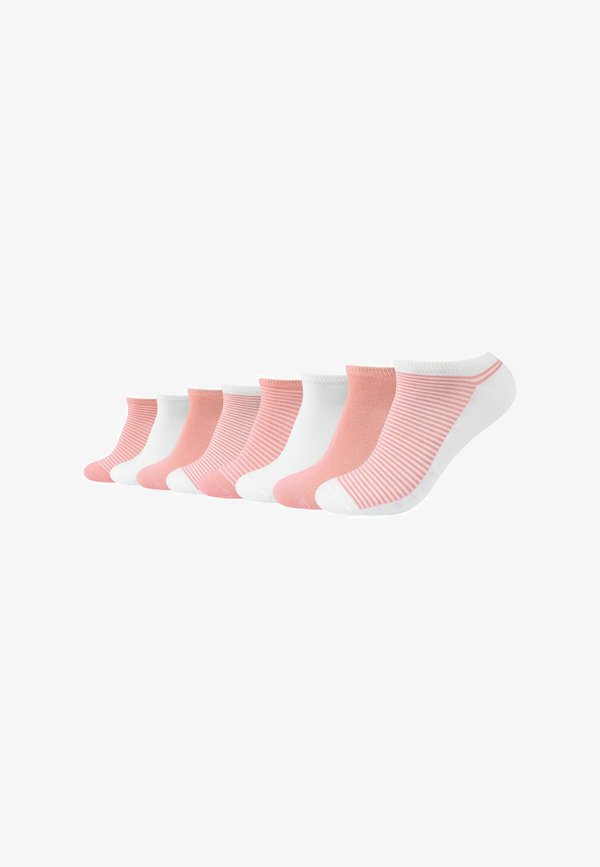s.Oliver ONLINE UNISEX ESSENTIALS PATTERNED 8P - Socks - coral cloud