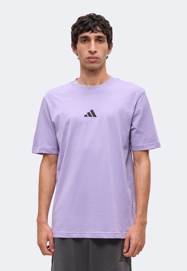 adidas Sportswear Basic T-shirt - magic lilac/black