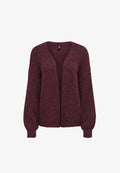 ONLY ONLNELLIE LS OPEN CARDIGAN KNT - Cardigan - winetasting