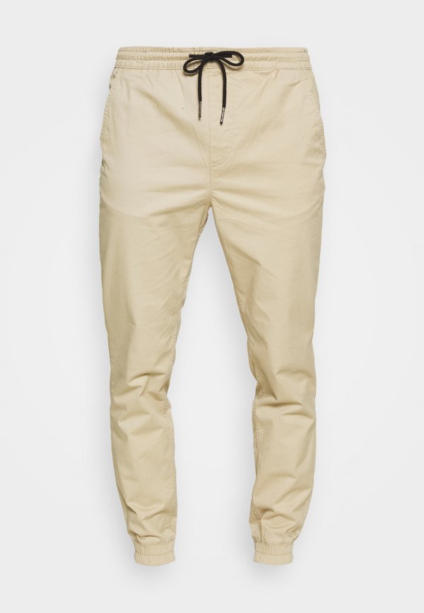Jack & Jones JJIGORDON JJLANE VEGA - Trousers - white pepper