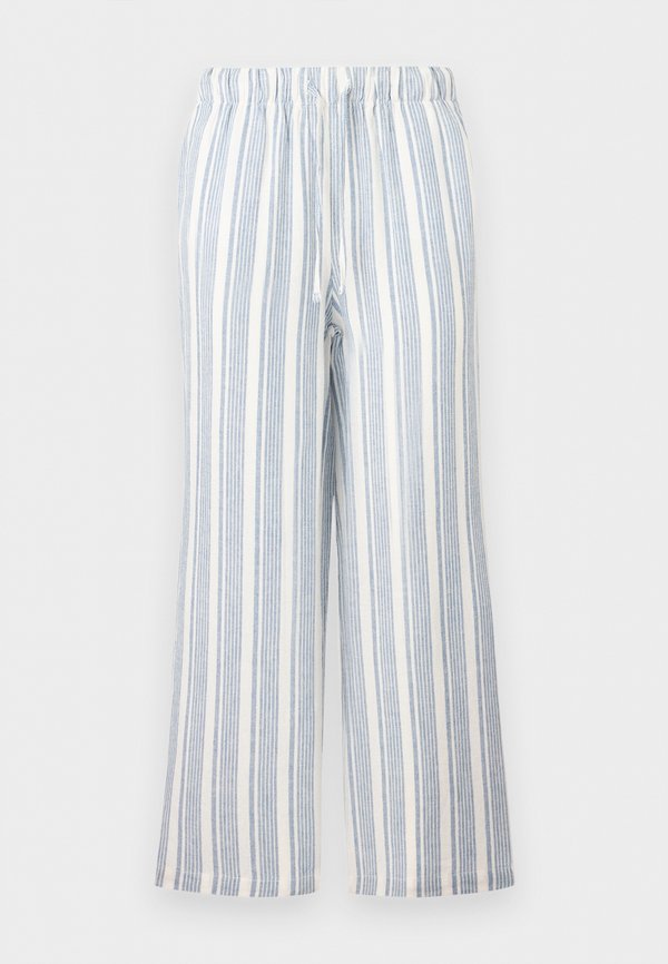 ONLY ONLGOA - Trousers - coronet blue/bright white