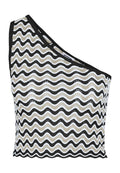 SADIE ONE SHOULDER CROP Media 1
