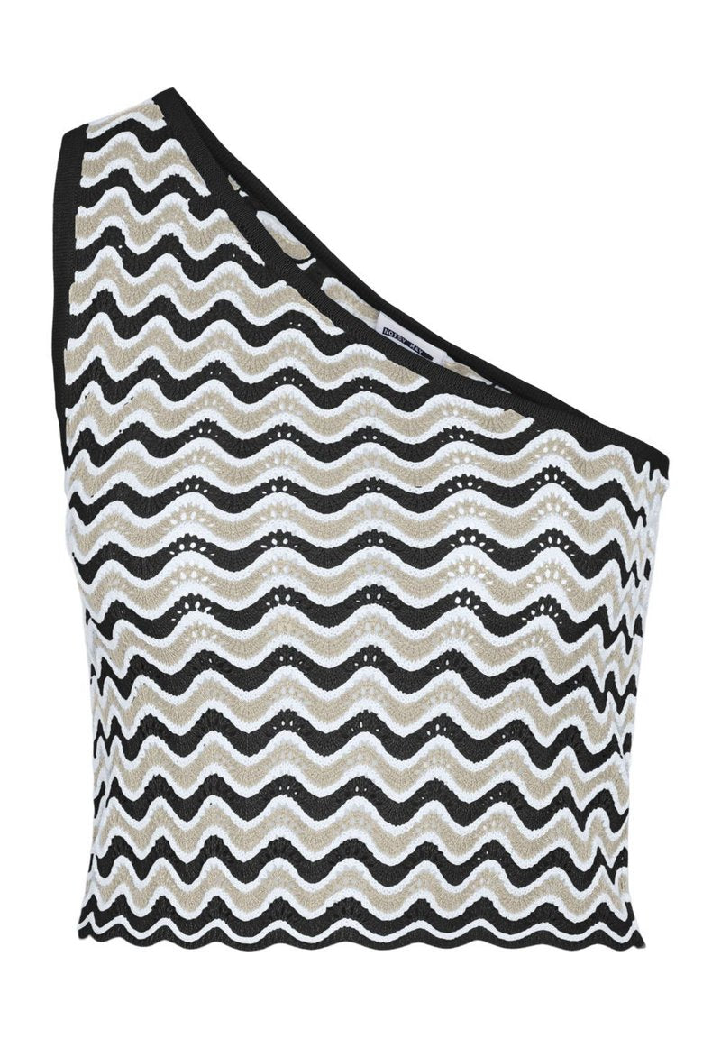SADIE ONE SHOULDER CROP Media 1