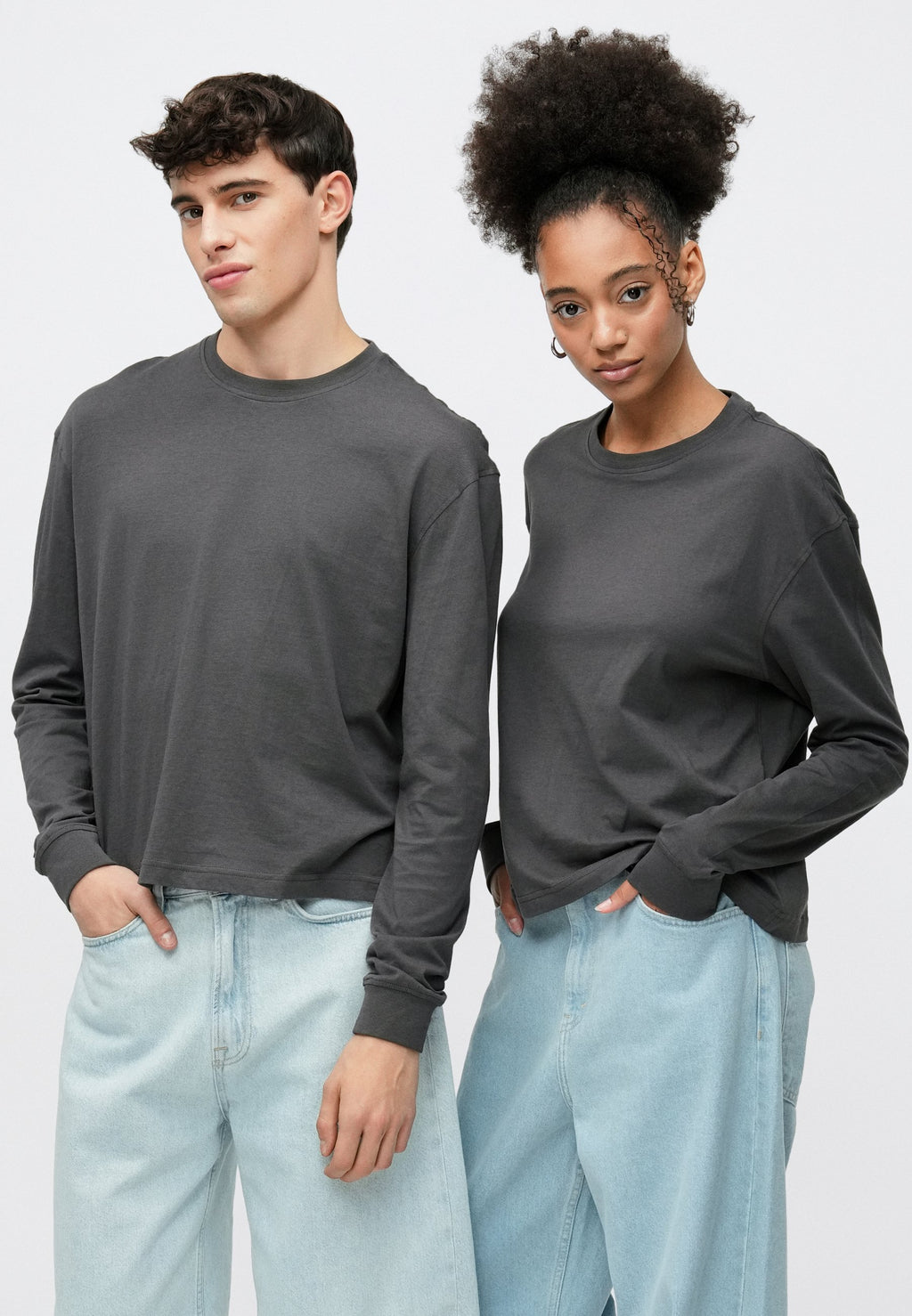 YOURTURN 2PACK BOXY FIT LONGE SLEEVED