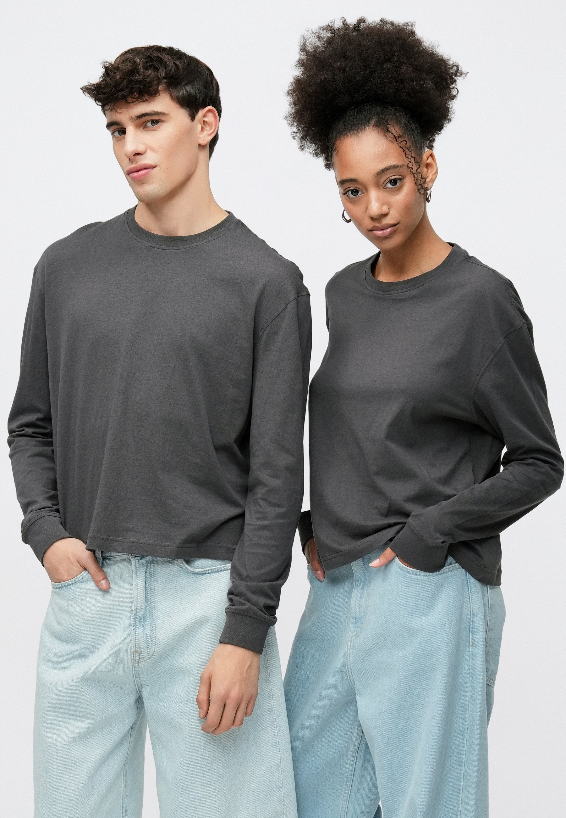 YOURTURN 2PACK BOXY FIT LONGE SLEEVED