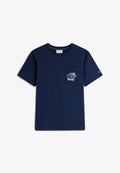 Tommy Hilfiger SUMMER - Print T-shirt - carbon navy