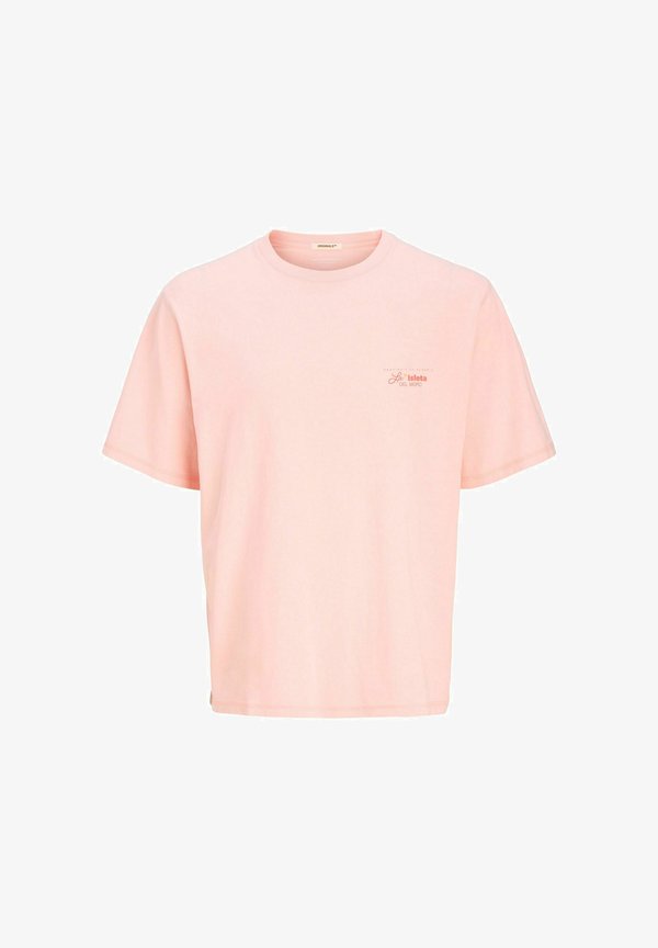 Jack & Jones Backprintet - Print T-shirt - tickled pink