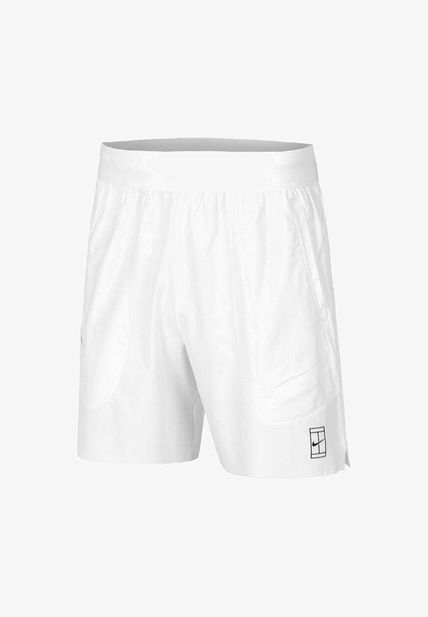 Nike Performance COURT ADVANTAGE - Sports shorts - white black