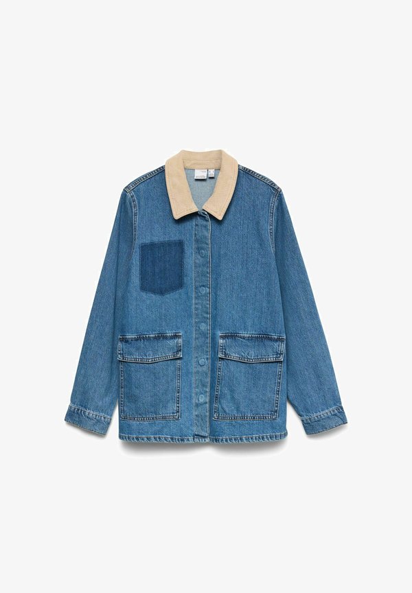 Vero Moda Denim VMENYA Denim - Denim jacket - medium blue denim