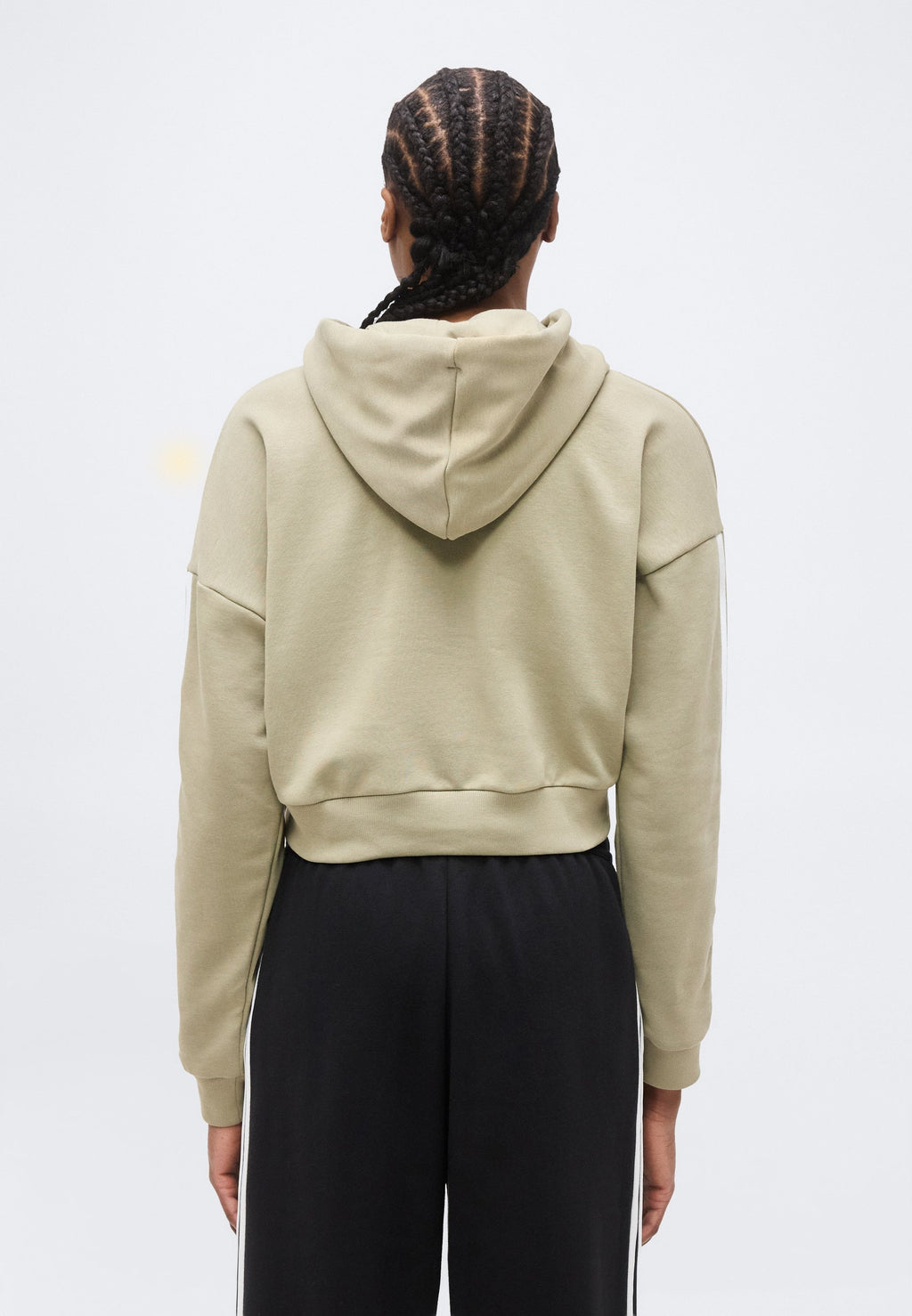 adidas Sportswear ESSENTIALS 3 STRIPES FRENCH TERRY CROPPED