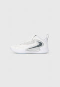 Nike Performance ZOOM HYPERSET 2 UNISEX - Volleyball shoes - summit white/iron grey/silver-coloured/pure platinum-coloured/white