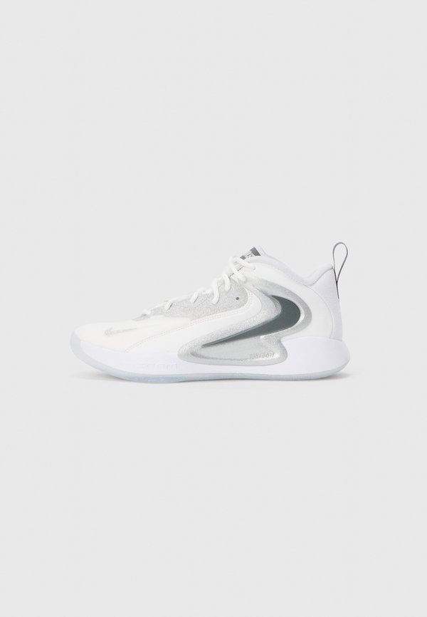Nike Performance ZOOM HYPERSET 2 UNISEX - Volleyball shoes - summit white/iron grey/silver-coloured/pure platinum-coloured/white