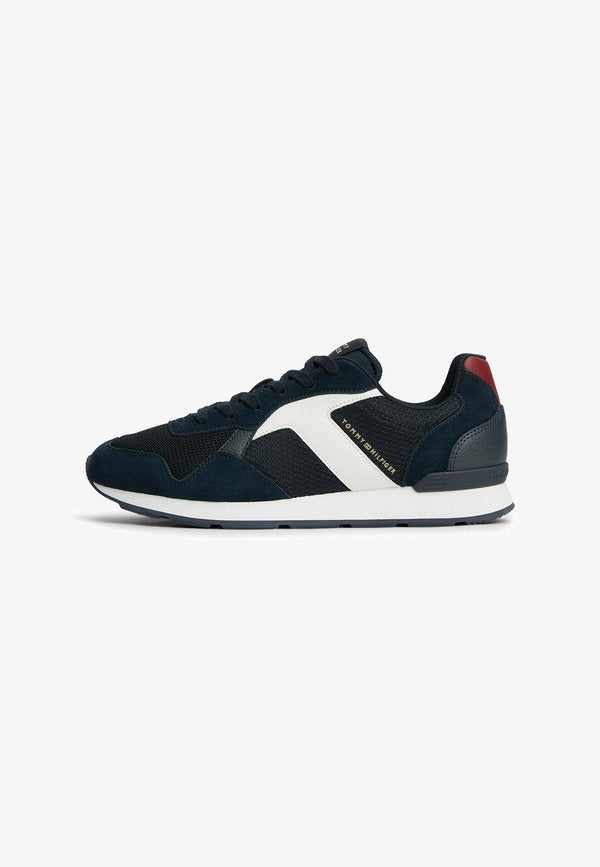 Tommy Hilfiger T HILFIGER CORE MIX RUNNER - Trainers - blue