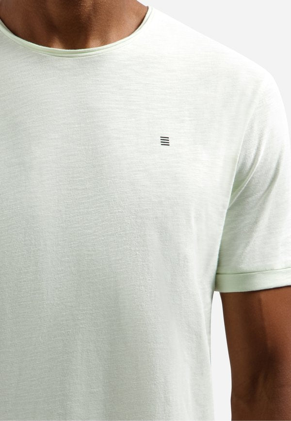 NO EXCESS SLUB WITH ROUND NECK