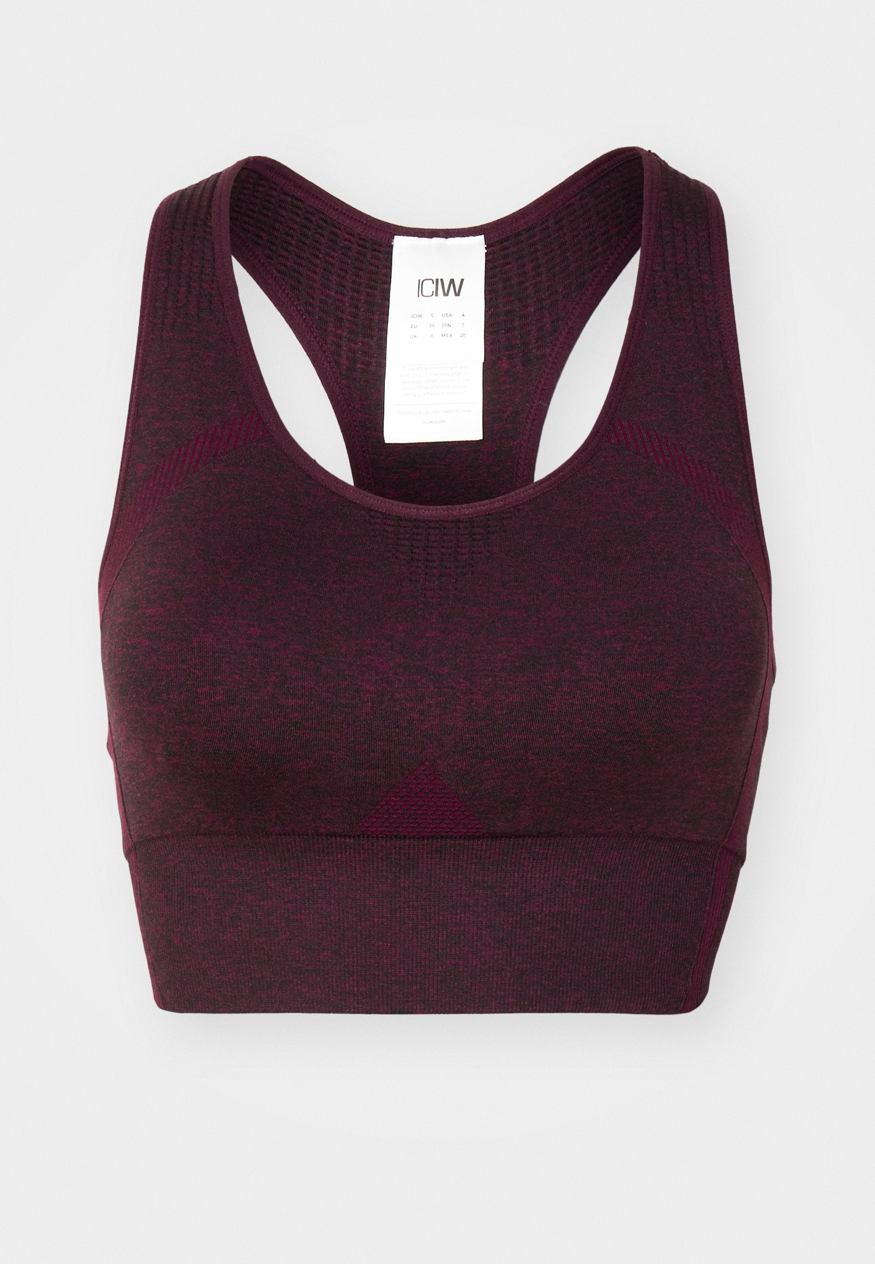 ICANIWILL SOFT SEAMLESS SPORTS BRA