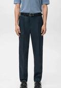 Mango Trousers - marineblau
