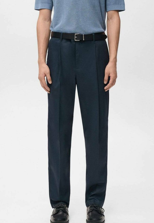 Mango Trousers - marineblau